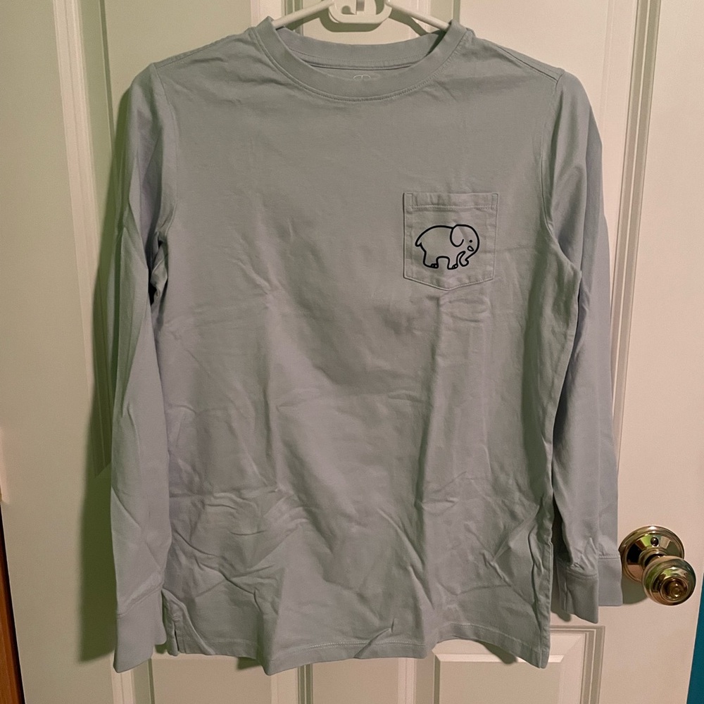 Blue Ivory Ella Long Sleeve Shirt